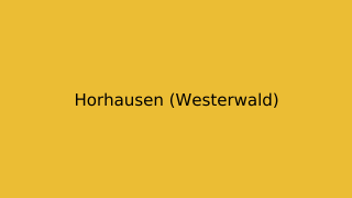 Horhausen (Westerwald) Thumbnail