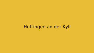 Hüttingen an der Kyll Thumbnail