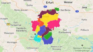 Postleitzahlen in Ilm-Kreis Thumbnail