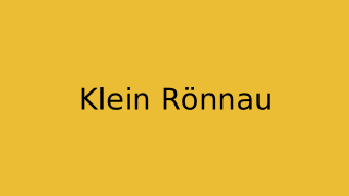Klein Rönnau Thumbnail
