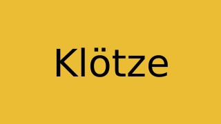 Klötze Thumbnail