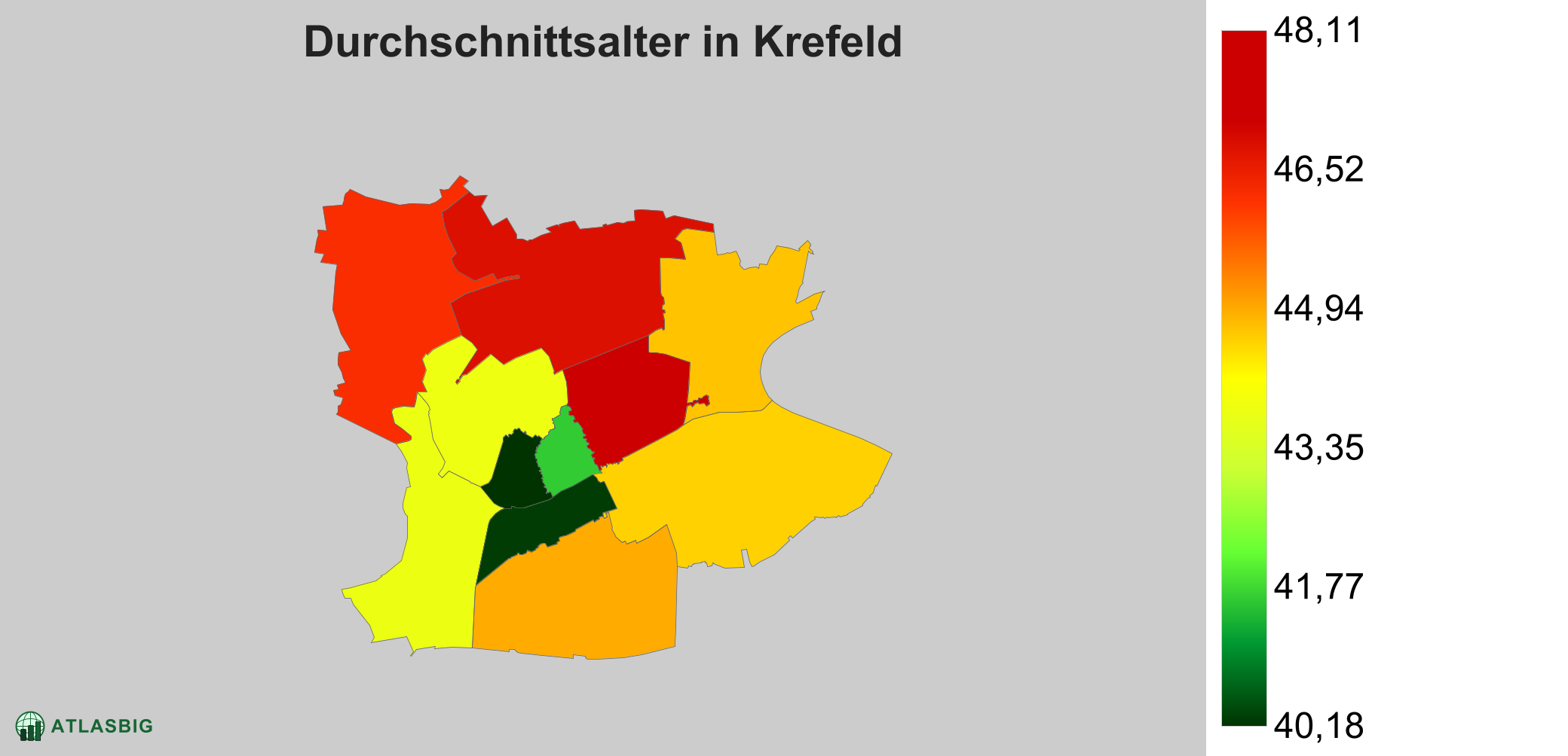 Durchschnittsalter in Krefeld: Wo die Stadt am jüngsten ist