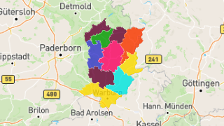Postleitzahlen in Kreis Höxter Thumbnail