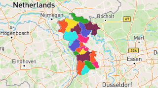 Postleitzahlen in Kreis Kleve Thumbnail