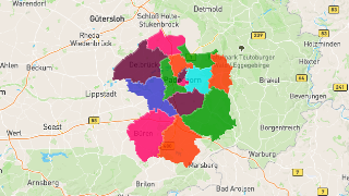 Postleitzahlen in Kreis Paderborn Thumbnail