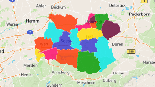 Postleitzahlen in Kreis Soest Thumbnail
