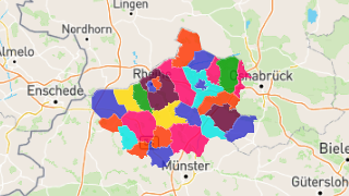 Postleitzahlen in Kreis Steinfurt Thumbnail