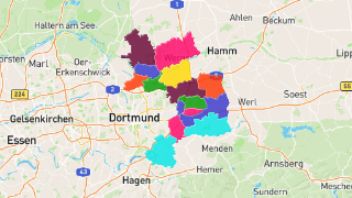 Postleitzahlen in Kreis Unna Thumbnail