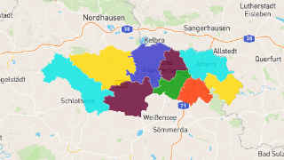 Postleitzahlen in Kyffhäuserkreis Thumbnail