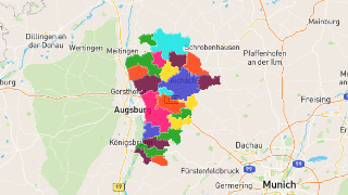 Postleitzahlen in Landkreis Aichach-Friedberg Thumbnail