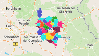 Postleitzahlen in Landkreis Amberg-Sulzbach Thumbnail