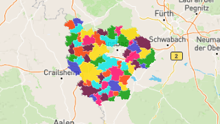 Postleitzahlen in Landkreis Ansbach Thumbnail