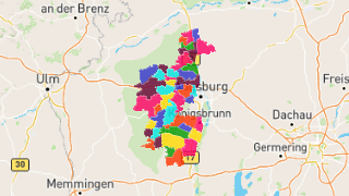 Postleitzahlen in Landkreis Augsburg Thumbnail