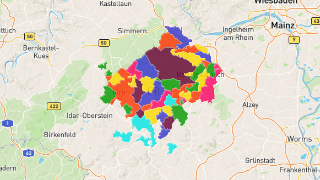 Postleitzahlen in Landkreis Bad Kreuznach Thumbnail