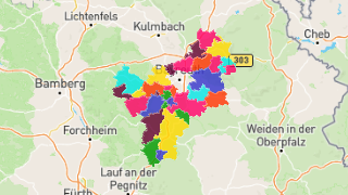 Postleitzahlen in Landkreis Bayreuth Thumbnail