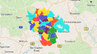 Postleitzahlen in Landkreis Cochem-Zell Thumbnail