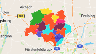 Postleitzahlen in Landkreis Dachau Thumbnail