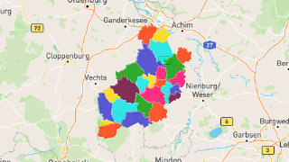 Postleitzahlen in Landkreis Diepholz Thumbnail