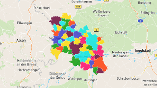 Postleitzahlen in Landkreis Donau-Ries Thumbnail