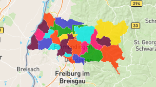 Postleitzahlen in Landkreis Emmendingen Thumbnail
