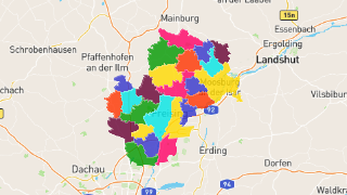 Postleitzahlen in Landkreis Freising Thumbnail