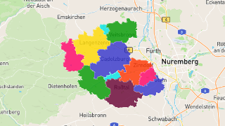 Postleitzahlen in Landkreis Fürth Thumbnail