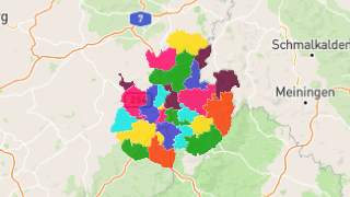 Postleitzahlen in Landkreis Fulda Thumbnail