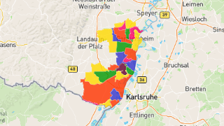 Postleitzahlen in Landkreis Germersheim Thumbnail