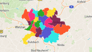 Postleitzahlen in Landkreis Gießen Thumbnail
