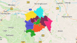 Postleitzahlen in Landkreis Hameln-Pyrmont Thumbnail