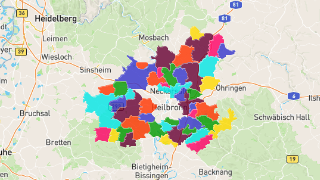 Postleitzahlen in Landkreis Heilbronn Thumbnail