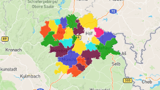 Postleitzahlen in Landkreis Hof Thumbnail