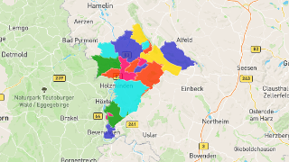 Postleitzahlen in Landkreis Holzminden Thumbnail