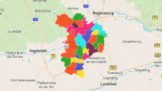 Postleitzahlen in Landkreis Kelheim Thumbnail