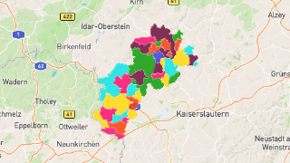 Postleitzahlen in Landkreis Kusel Thumbnail