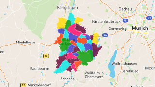 Postleitzahlen in Landkreis Landsberg am Lech Thumbnail