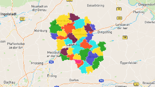 Postleitzahlen in Landkreis Landshut Thumbnail