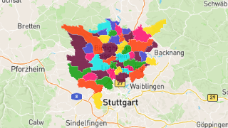 Postleitzahlen in Landkreis Ludwigsburg Thumbnail