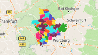 Postleitzahlen in Landkreis Main-Spessart Thumbnail
