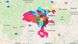 Postleitzahlen in Landkreis Mayen-Koblenz Thumbnail