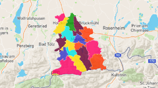 Postleitzahlen in Landkreis Miesbach Thumbnail