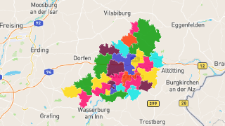 Postleitzahlen in Landkreis Mühldorf am Inn Thumbnail
