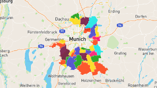 Postleitzahlen in Landkreis München Thumbnail