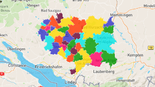 Postleitzahlen in Landkreis Ravensburg Thumbnail