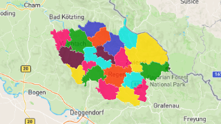 Postleitzahlen in Landkreis Regen Thumbnail