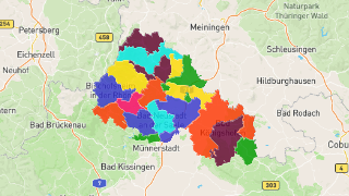 Postleitzahlen in Landkreis Rhön-Grabfeld Thumbnail