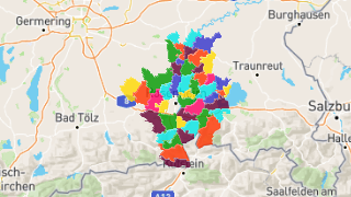 Postleitzahlen in Landkreis Rosenheim Thumbnail