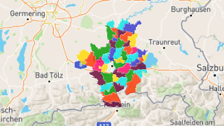 Postleitzahlen in Landkreis Rosenheim Thumbnail