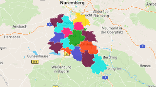 Postleitzahlen in Landkreis Roth Thumbnail