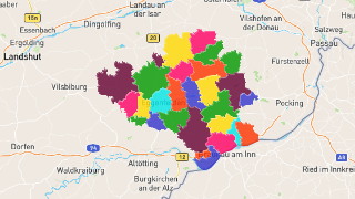 Postleitzahlen in Landkreis Rottal-Inn Thumbnail